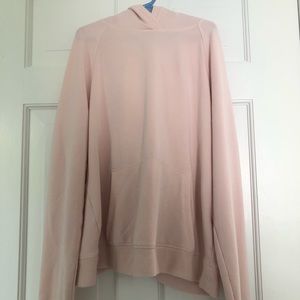 Kids Athleta Girl Pink Sweatshirt w/ hoodie